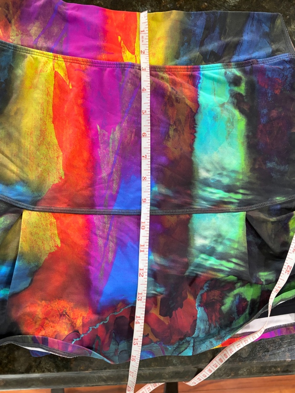 Multicolor Tie-Dye Athletic Skort - Women's - Picture 5 of 5